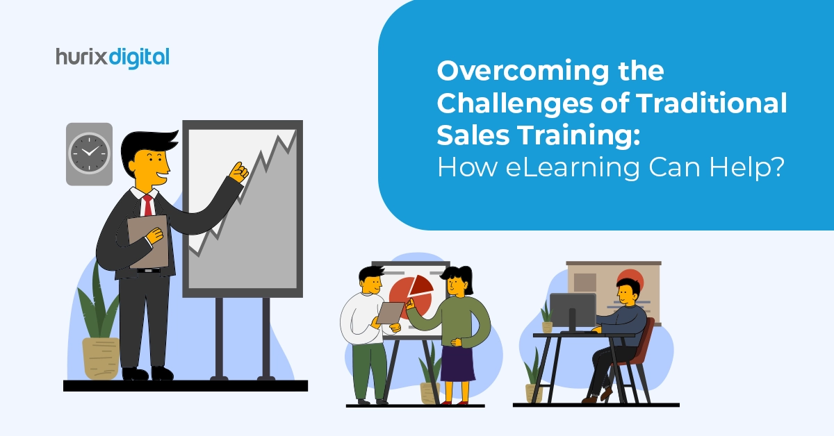 Overcoming the Challenges of Traditional Sales Training: How eLearning Can Help?