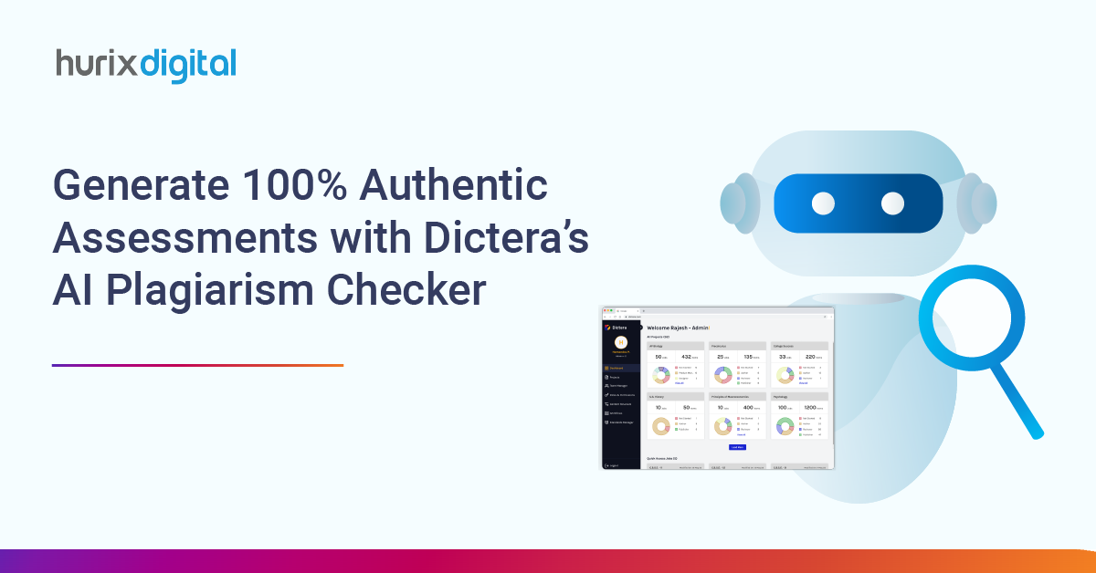 Generate 100% Authentic Assessments with Dictera’s AI Plagiarism Checker