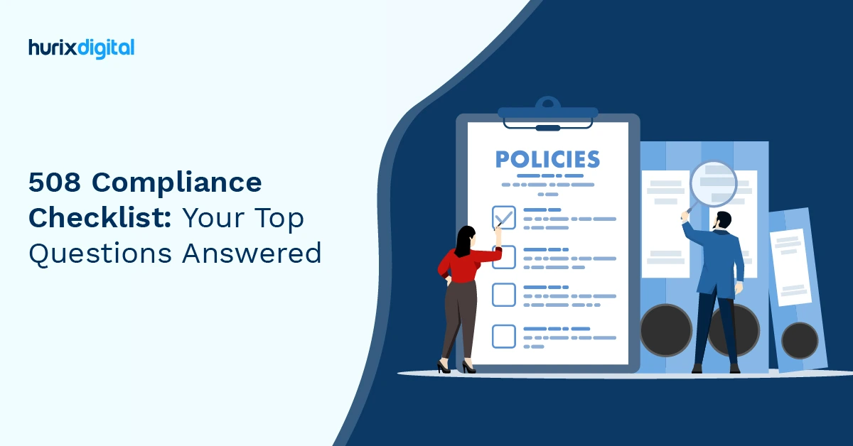 508 Compliance Checklist: Your Top Questions Answered