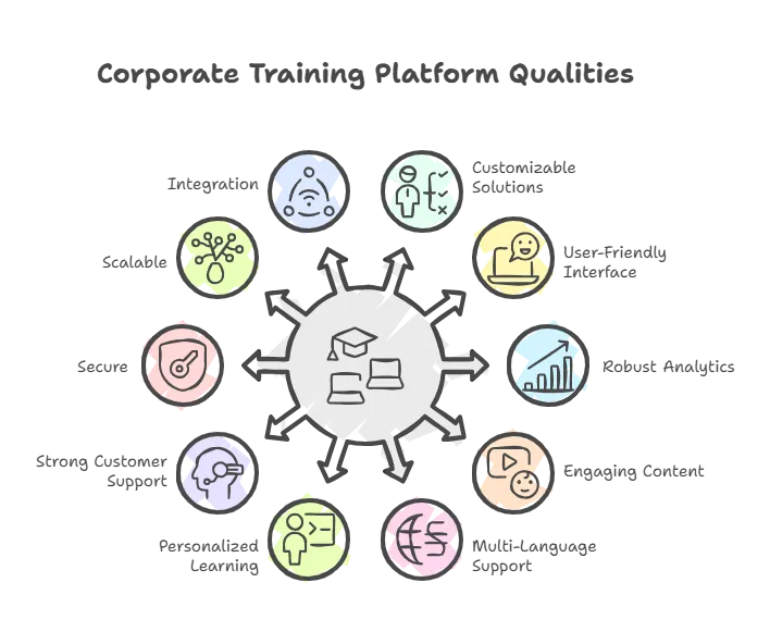 What are the 10 Qualities You Need to See for the Best Corporate Training Platforms