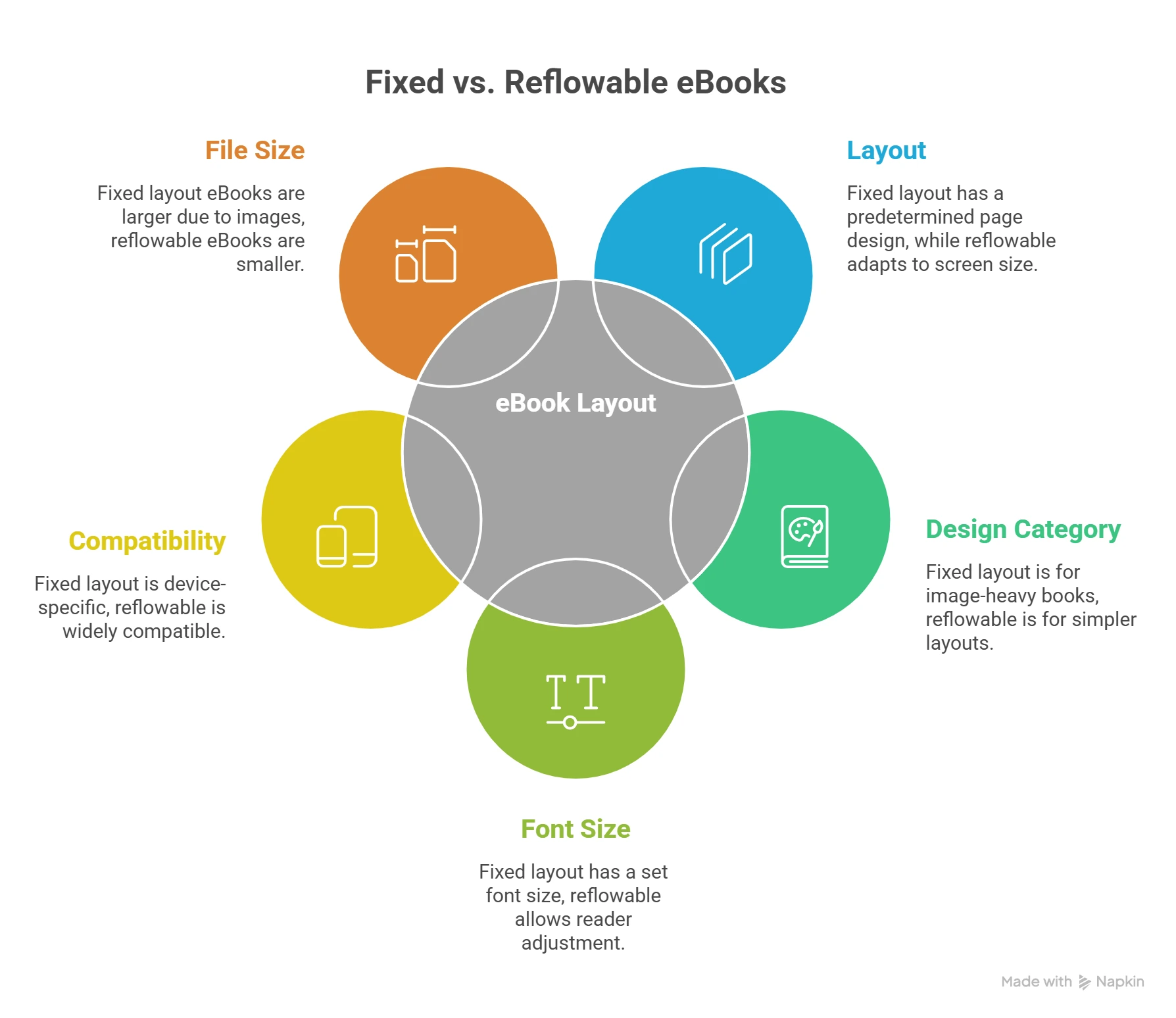 Differences between Fixed Layout and Reflowable eBooks - visual selection