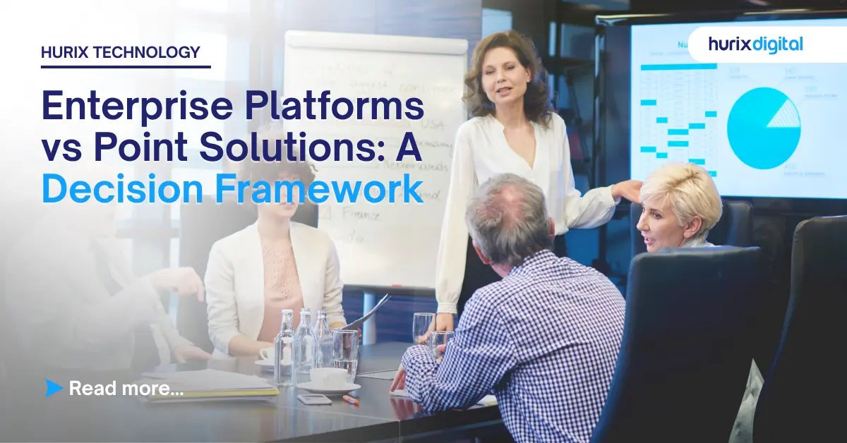 Enterprise Platforms vs Point Solutions: A Decision Framework