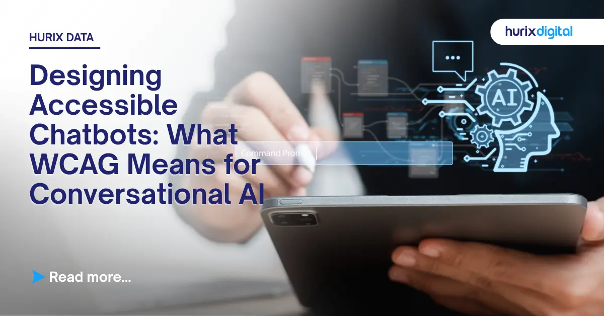 Designing Accessible Chatbots: What WCAG Means for Conversational AI