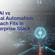 Agentic AI vs Traditional Automation: Where Each Fits in Your Enterprise Stack