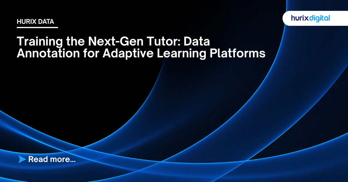Training the Next-Gen Tutor: Data Annotation for Adaptive Learning Platforms